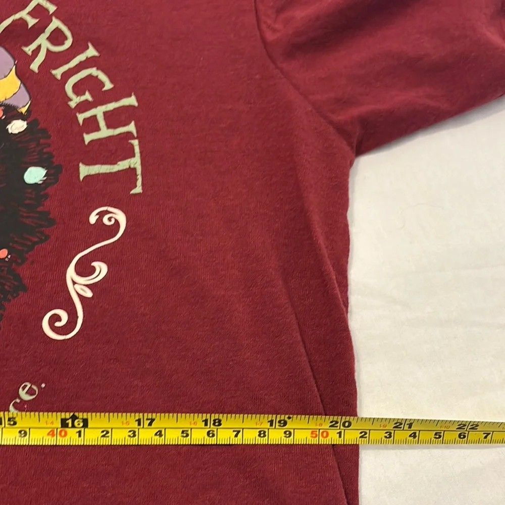 Disney Red Nightmare Before Christmas Tee SZ L short sleeve Halloween casual - Picture 5 of 11